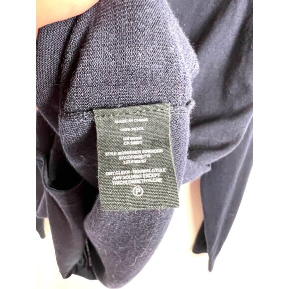Theory button up 100% wool sweater - Picture 7 of 10